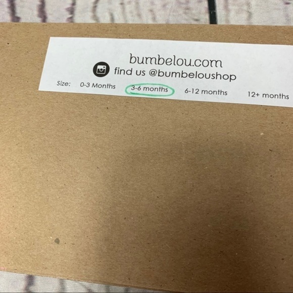 Bumbelou Floral Infant/Baby Elastic Headband - Picture 4 of 4